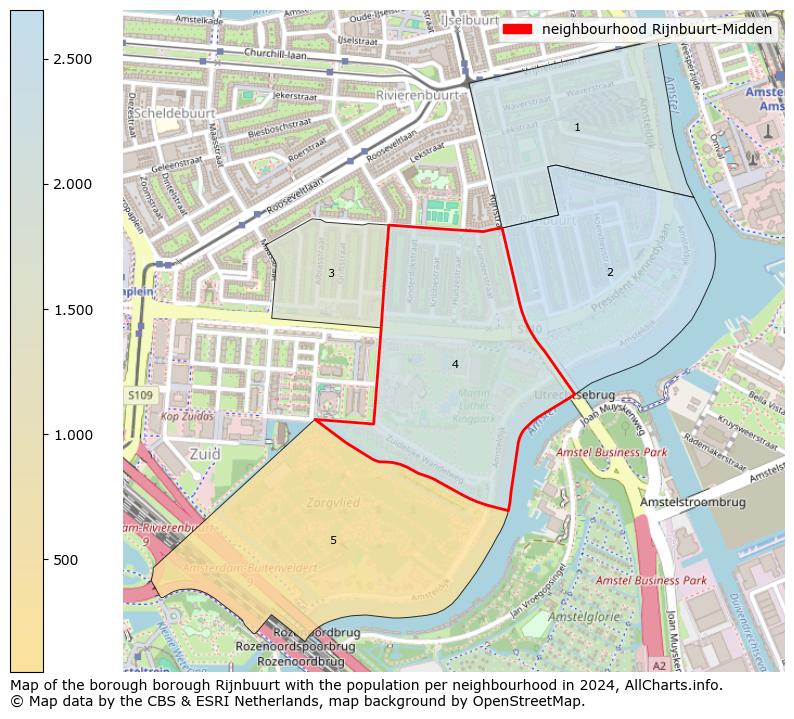 Image of the neighbourhood Rijnbuurt-Midden at the map. This image is used as introduction to this page. This page shows a lot of information about the population in the neighbourhood Rijnbuurt-Midden (such as the distribution by age groups of the residents, the composition of households, whether inhabitants are natives or Dutch with an immigration background, data about the houses (numbers, types, price development, use, type of property, ...) and more (car ownership, energy consumption, ...) based on open data from the Dutch Central Bureau of Statistics and various other sources!