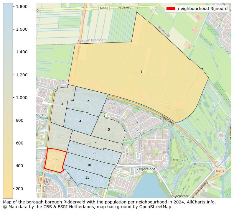 Image of the neighbourhood Rijnoord at the map. This image is used as introduction to this page. This page shows a lot of information about the population in the neighbourhood Rijnoord (such as the distribution by age groups of the residents, the composition of households, whether inhabitants are natives or Dutch with an immigration background, data about the houses (numbers, types, price development, use, type of property, ...) and more (car ownership, energy consumption, ...) based on open data from the Dutch Central Bureau of Statistics and various other sources!