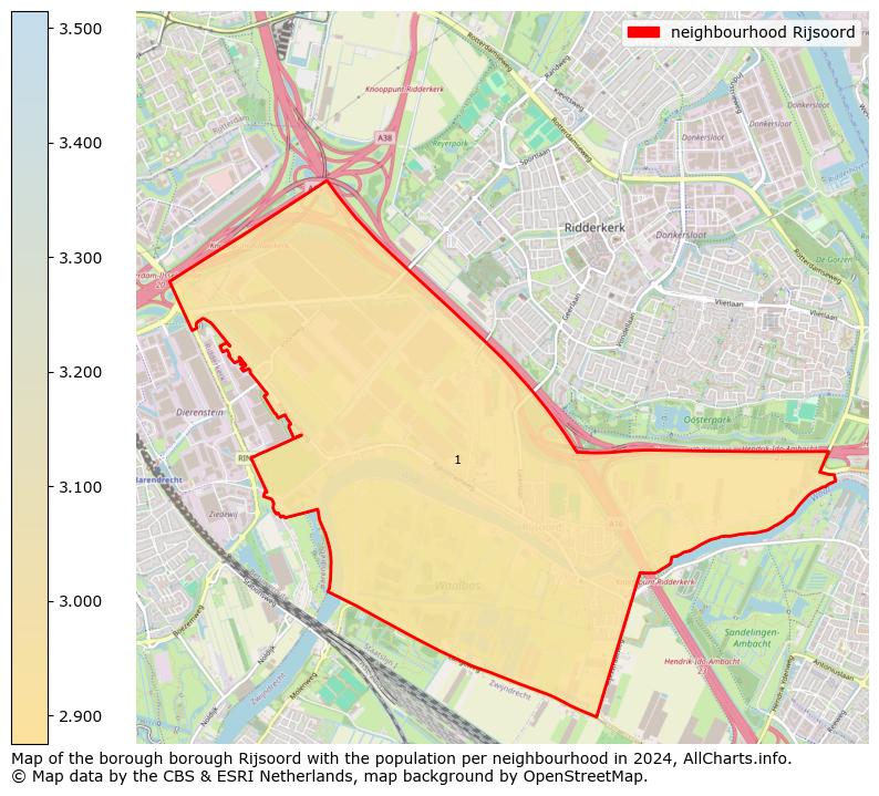 Image of the neighbourhood Rijsoord at the map. This image is used as introduction to this page. This page shows a lot of information about the population in the neighbourhood Rijsoord (such as the distribution by age groups of the residents, the composition of households, whether inhabitants are natives or Dutch with an immigration background, data about the houses (numbers, types, price development, use, type of property, ...) and more (car ownership, energy consumption, ...) based on open data from the Dutch Central Bureau of Statistics and various other sources!