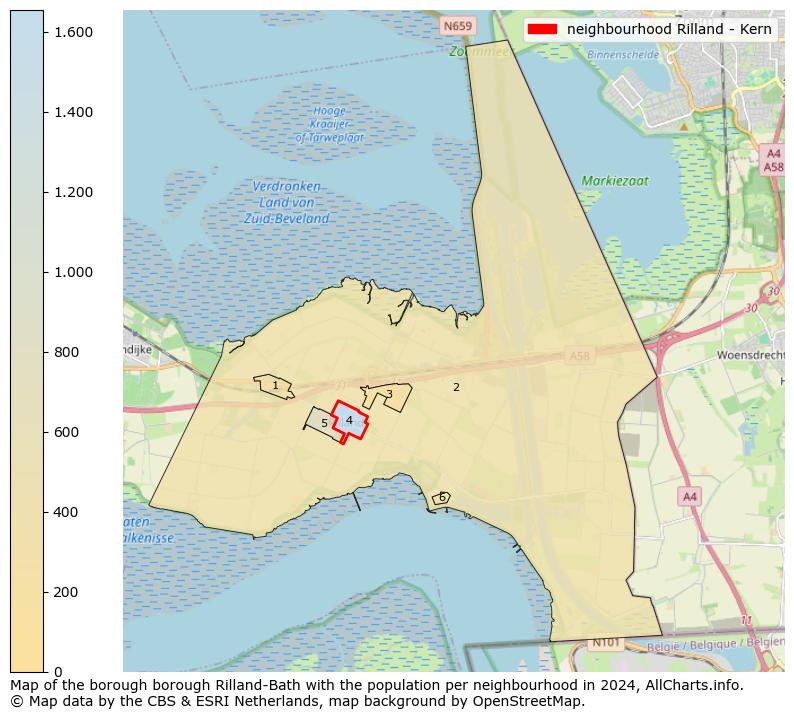 Image of the neighbourhood Rilland - Kern at the map. This image is used as introduction to this page. This page shows a lot of information about the population in the neighbourhood Rilland - Kern (such as the distribution by age groups of the residents, the composition of households, whether inhabitants are natives or Dutch with an immigration background, data about the houses (numbers, types, price development, use, type of property, ...) and more (car ownership, energy consumption, ...) based on open data from the Dutch Central Bureau of Statistics and various other sources!