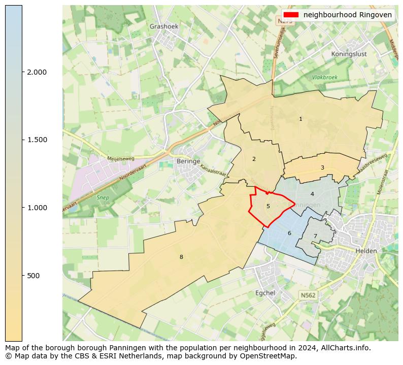 Image of the neighbourhood Ringoven at the map. This image is used as introduction to this page. This page shows a lot of information about the population in the neighbourhood Ringoven (such as the distribution by age groups of the residents, the composition of households, whether inhabitants are natives or Dutch with an immigration background, data about the houses (numbers, types, price development, use, type of property, ...) and more (car ownership, energy consumption, ...) based on open data from the Dutch Central Bureau of Statistics and various other sources!