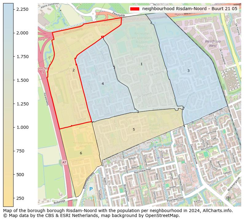 Image of the neighbourhood Risdam-Noord - Buurt 21 05 at the map. This image is used as introduction to this page. This page shows a lot of information about the population in the neighbourhood Risdam-Noord - Buurt 21 05 (such as the distribution by age groups of the residents, the composition of households, whether inhabitants are natives or Dutch with an immigration background, data about the houses (numbers, types, price development, use, type of property, ...) and more (car ownership, energy consumption, ...) based on open data from the Dutch Central Bureau of Statistics and various other sources!