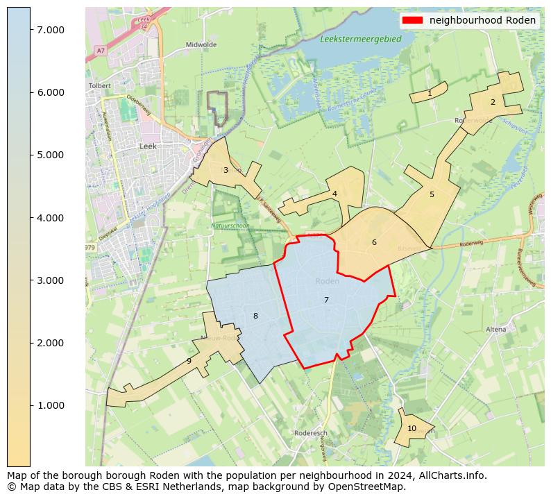 Image of the neighbourhood Roden at the map. This image is used as introduction to this page. This page shows a lot of information about the population in the neighbourhood Roden (such as the distribution by age groups of the residents, the composition of households, whether inhabitants are natives or Dutch with an immigration background, data about the houses (numbers, types, price development, use, type of property, ...) and more (car ownership, energy consumption, ...) based on open data from the Dutch Central Bureau of Statistics and various other sources!