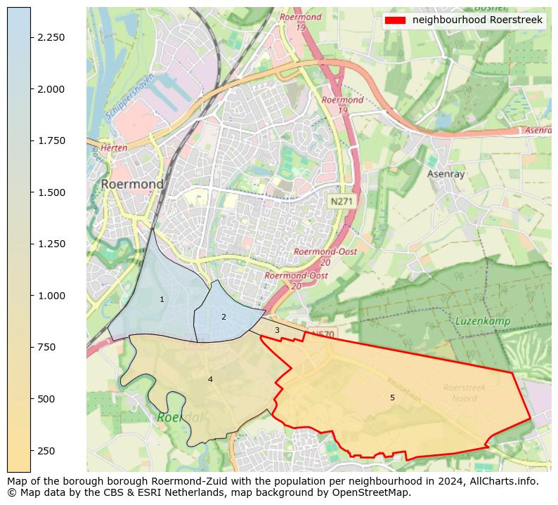 Image of the neighbourhood Roerstreek at the map. This image is used as introduction to this page. This page shows a lot of information about the population in the neighbourhood Roerstreek (such as the distribution by age groups of the residents, the composition of households, whether inhabitants are natives or Dutch with an immigration background, data about the houses (numbers, types, price development, use, type of property, ...) and more (car ownership, energy consumption, ...) based on open data from the Dutch Central Bureau of Statistics and various other sources!