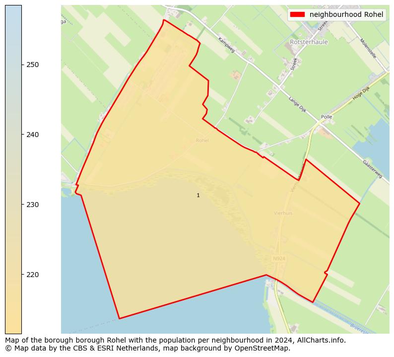 Image of the neighbourhood Rohel at the map. This image is used as introduction to this page. This page shows a lot of information about the population in the neighbourhood Rohel (such as the distribution by age groups of the residents, the composition of households, whether inhabitants are natives or Dutch with an immigration background, data about the houses (numbers, types, price development, use, type of property, ...) and more (car ownership, energy consumption, ...) based on open data from the Dutch Central Bureau of Statistics and various other sources!