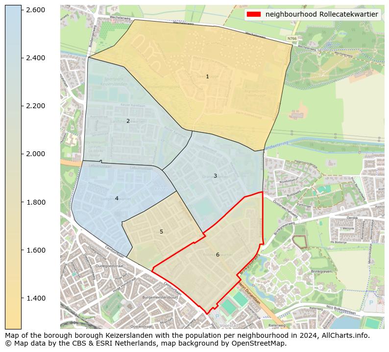 Image of the neighbourhood Rollecatekwartier at the map. This image is used as introduction to this page. This page shows a lot of information about the population in the neighbourhood Rollecatekwartier (such as the distribution by age groups of the residents, the composition of households, whether inhabitants are natives or Dutch with an immigration background, data about the houses (numbers, types, price development, use, type of property, ...) and more (car ownership, energy consumption, ...) based on open data from the Dutch Central Bureau of Statistics and various other sources!