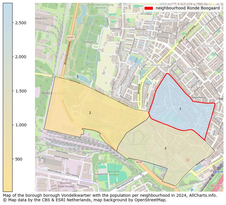 Image of the neighbourhood Ronde Boogaard at the map. This image is used as introduction to this page. This page shows a lot of information about the population in the neighbourhood Ronde Boogaard (such as the distribution by age groups of the residents, the composition of households, whether inhabitants are natives or Dutch with an immigration background, data about the houses (numbers, types, price development, use, type of property, ...) and more (car ownership, energy consumption, ...) based on open data from the Dutch Central Bureau of Statistics and various other sources!