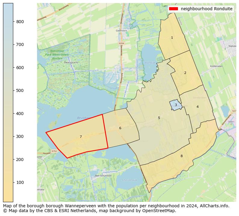 Image of the neighbourhood Ronduite at the map. This image is used as introduction to this page. This page shows a lot of information about the population in the neighbourhood Ronduite (such as the distribution by age groups of the residents, the composition of households, whether inhabitants are natives or Dutch with an immigration background, data about the houses (numbers, types, price development, use, type of property, ...) and more (car ownership, energy consumption, ...) based on open data from the Dutch Central Bureau of Statistics and various other sources!