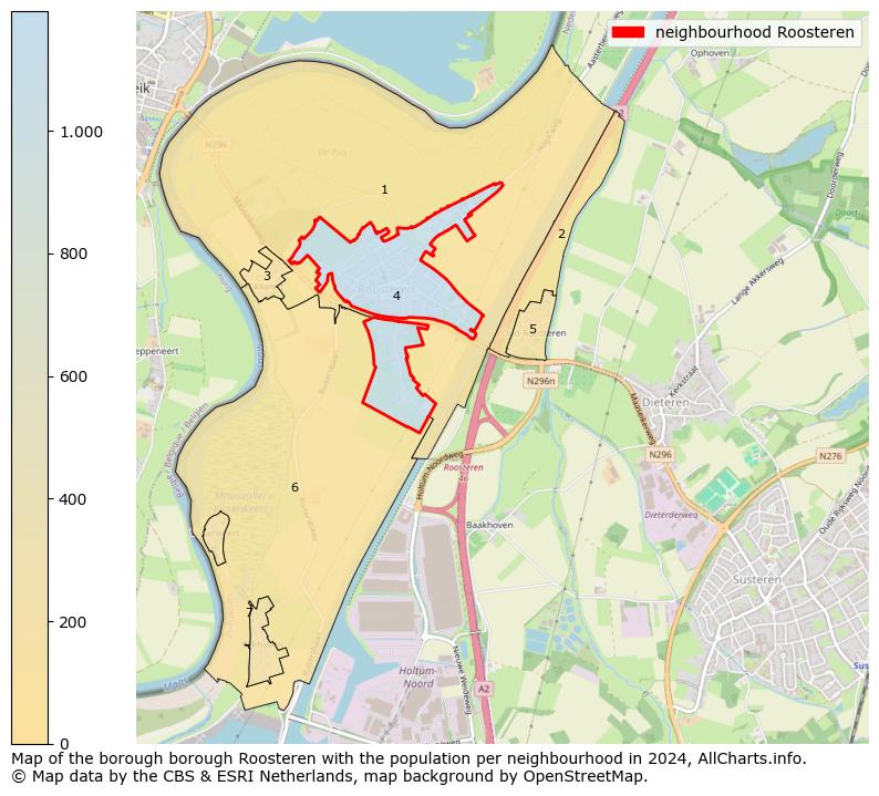 Image of the neighbourhood Roosteren at the map. This image is used as introduction to this page. This page shows a lot of information about the population in the neighbourhood Roosteren (such as the distribution by age groups of the residents, the composition of households, whether inhabitants are natives or Dutch with an immigration background, data about the houses (numbers, types, price development, use, type of property, ...) and more (car ownership, energy consumption, ...) based on open data from the Dutch Central Bureau of Statistics and various other sources!