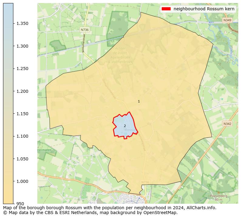 Image of the neighbourhood Rossum kern at the map. This image is used as introduction to this page. This page shows a lot of information about the population in the neighbourhood Rossum kern (such as the distribution by age groups of the residents, the composition of households, whether inhabitants are natives or Dutch with an immigration background, data about the houses (numbers, types, price development, use, type of property, ...) and more (car ownership, energy consumption, ...) based on open data from the Dutch Central Bureau of Statistics and various other sources!