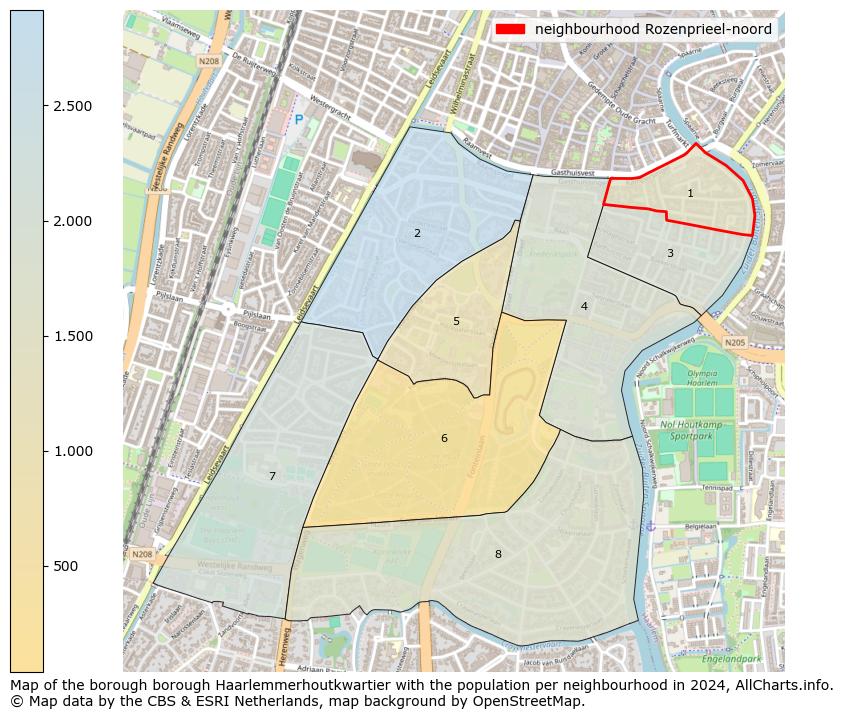 Image of the neighbourhood Rozenprieel-noord at the map. This image is used as introduction to this page. This page shows a lot of information about the population in the neighbourhood Rozenprieel-noord (such as the distribution by age groups of the residents, the composition of households, whether inhabitants are natives or Dutch with an immigration background, data about the houses (numbers, types, price development, use, type of property, ...) and more (car ownership, energy consumption, ...) based on open data from the Dutch Central Bureau of Statistics and various other sources!