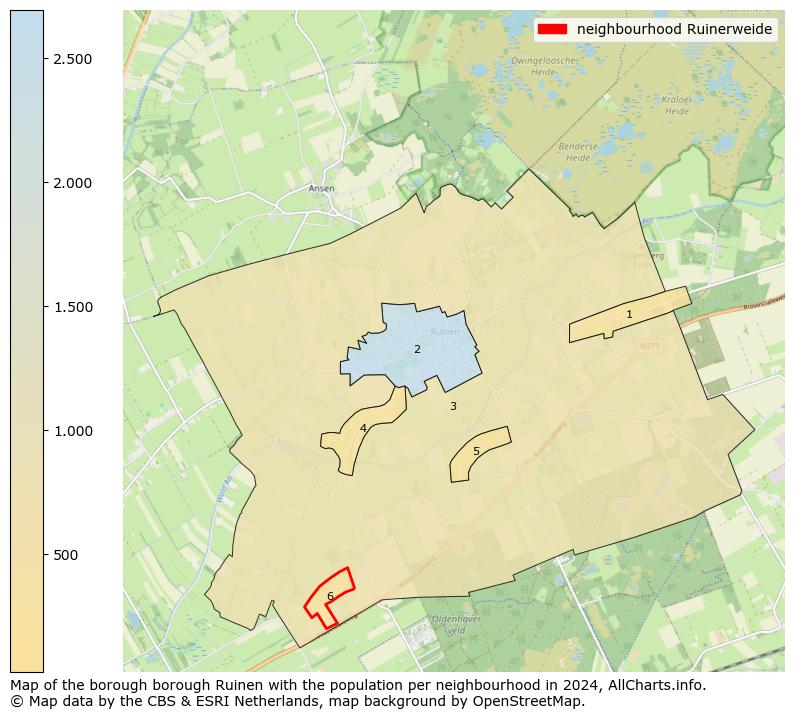 Image of the neighbourhood Ruinerweide at the map. This image is used as introduction to this page. This page shows a lot of information about the population in the neighbourhood Ruinerweide (such as the distribution by age groups of the residents, the composition of households, whether inhabitants are natives or Dutch with an immigration background, data about the houses (numbers, types, price development, use, type of property, ...) and more (car ownership, energy consumption, ...) based on open data from the Dutch Central Bureau of Statistics and various other sources!