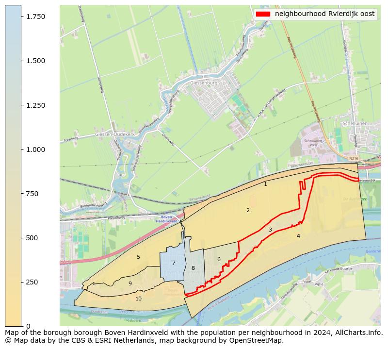 Image of the neighbourhood Rvierdijk oost at the map. This image is used as introduction to this page. This page shows a lot of information about the population in the neighbourhood Rvierdijk oost (such as the distribution by age groups of the residents, the composition of households, whether inhabitants are natives or Dutch with an immigration background, data about the houses (numbers, types, price development, use, type of property, ...) and more (car ownership, energy consumption, ...) based on open data from the Dutch Central Bureau of Statistics and various other sources!