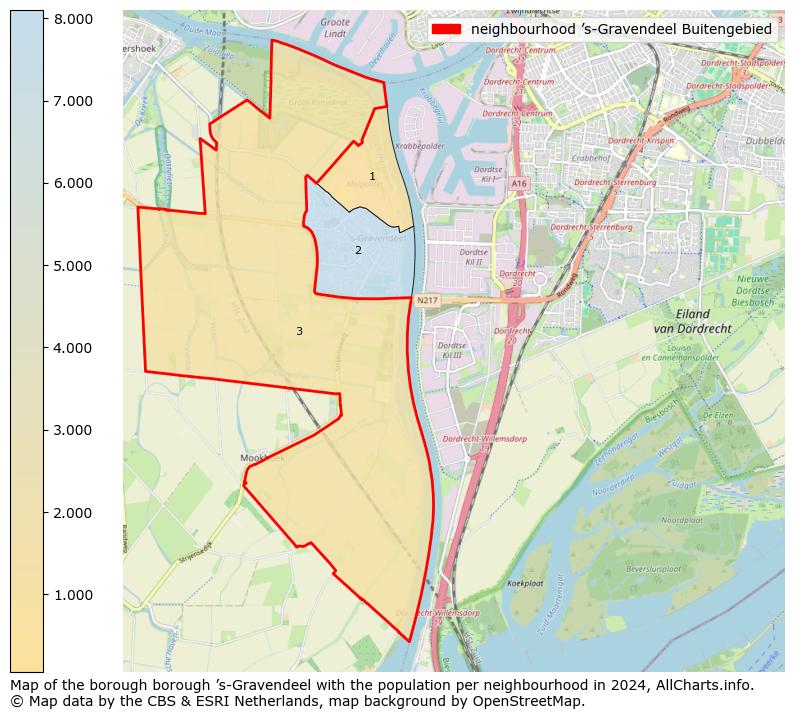 Image of the neighbourhood ’s-Gravendeel Buitengebied at the map. This image is used as introduction to this page. This page shows a lot of information about the population in the neighbourhood ’s-Gravendeel Buitengebied (such as the distribution by age groups of the residents, the composition of households, whether inhabitants are natives or Dutch with an immigration background, data about the houses (numbers, types, price development, use, type of property, ...) and more (car ownership, energy consumption, ...) based on open data from the Dutch Central Bureau of Statistics and various other sources!