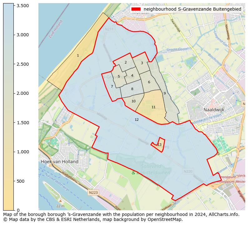 Image of the neighbourhood S-Gravenzande Buitengebied at the map. This image is used as introduction to this page. This page shows a lot of information about the population in the neighbourhood S-Gravenzande Buitengebied (such as the distribution by age groups of the residents, the composition of households, whether inhabitants are natives or Dutch with an immigration background, data about the houses (numbers, types, price development, use, type of property, ...) and more (car ownership, energy consumption, ...) based on open data from the Dutch Central Bureau of Statistics and various other sources!