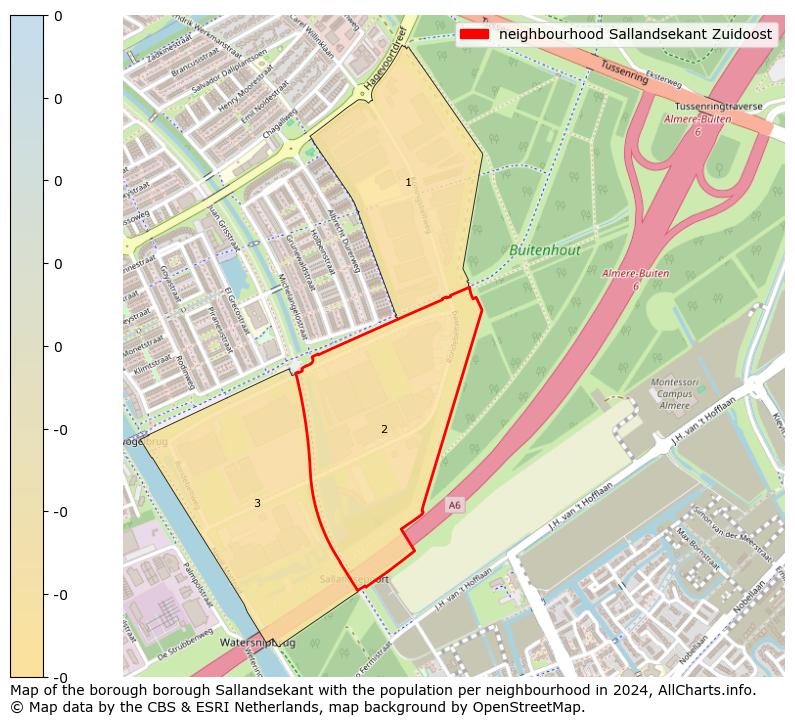 Image of the neighbourhood Sallandsekant Zuidoost at the map. This image is used as introduction to this page. This page shows a lot of information about the population in the neighbourhood Sallandsekant Zuidoost (such as the distribution by age groups of the residents, the composition of households, whether inhabitants are natives or Dutch with an immigration background, data about the houses (numbers, types, price development, use, type of property, ...) and more (car ownership, energy consumption, ...) based on open data from the Dutch Central Bureau of Statistics and various other sources!