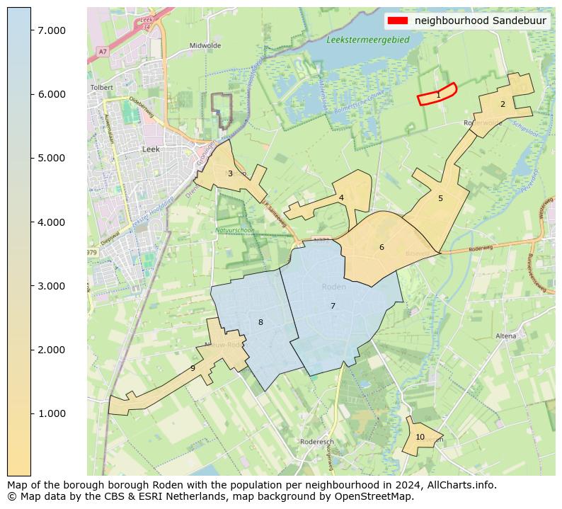 Image of the neighbourhood Sandebuur at the map. This image is used as introduction to this page. This page shows a lot of information about the population in the neighbourhood Sandebuur (such as the distribution by age groups of the residents, the composition of households, whether inhabitants are natives or Dutch with an immigration background, data about the houses (numbers, types, price development, use, type of property, ...) and more (car ownership, energy consumption, ...) based on open data from the Dutch Central Bureau of Statistics and various other sources!