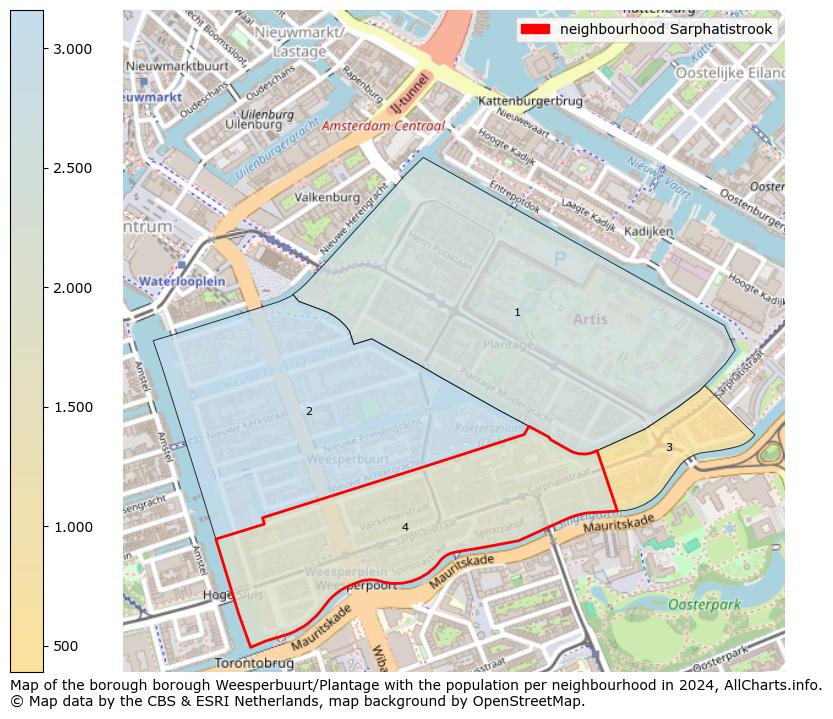 Image of the neighbourhood Sarphatistrook at the map. This image is used as introduction to this page. This page shows a lot of information about the population in the neighbourhood Sarphatistrook (such as the distribution by age groups of the residents, the composition of households, whether inhabitants are natives or Dutch with an immigration background, data about the houses (numbers, types, price development, use, type of property, ...) and more (car ownership, energy consumption, ...) based on open data from the Dutch Central Bureau of Statistics and various other sources!