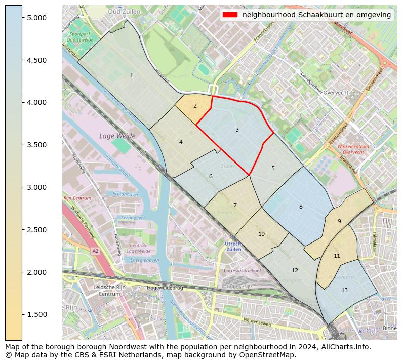 Image of the neighbourhood Schaakbuurt en omgeving at the map. This image is used as introduction to this page. This page shows a lot of information about the population in the neighbourhood Schaakbuurt en omgeving (such as the distribution by age groups of the residents, the composition of households, whether inhabitants are natives or Dutch with an immigration background, data about the houses (numbers, types, price development, use, type of property, ...) and more (car ownership, energy consumption, ...) based on open data from the Dutch Central Bureau of Statistics and various other sources!