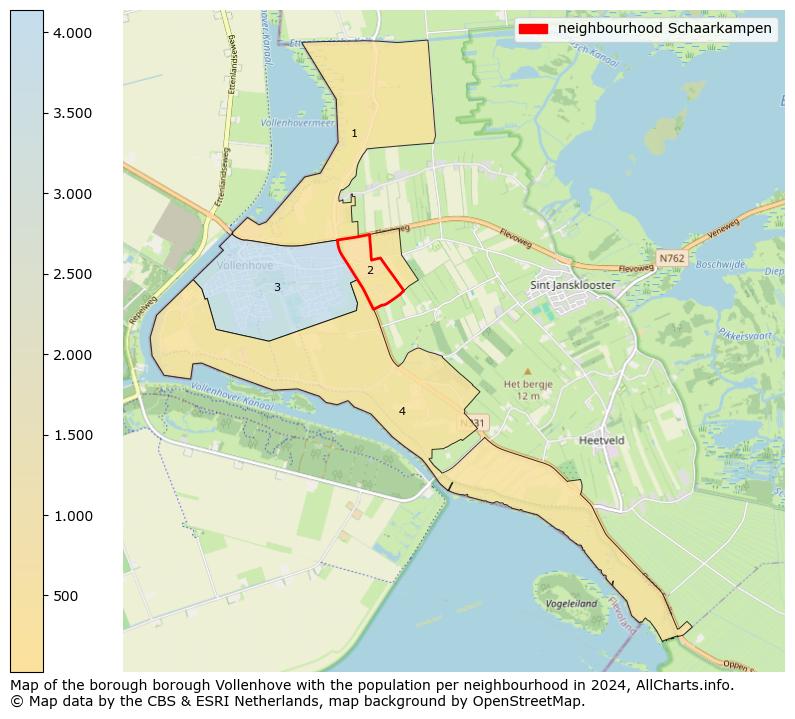 Image of the neighbourhood Schaarkampen at the map. This image is used as introduction to this page. This page shows a lot of information about the population in the neighbourhood Schaarkampen (such as the distribution by age groups of the residents, the composition of households, whether inhabitants are natives or Dutch with an immigration background, data about the houses (numbers, types, price development, use, type of property, ...) and more (car ownership, energy consumption, ...) based on open data from the Dutch Central Bureau of Statistics and various other sources!