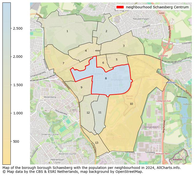 Image of the neighbourhood Schaesberg Centrum at the map. This image is used as introduction to this page. This page shows a lot of information about the population in the neighbourhood Schaesberg Centrum (such as the distribution by age groups of the residents, the composition of households, whether inhabitants are natives or Dutch with an immigration background, data about the houses (numbers, types, price development, use, type of property, ...) and more (car ownership, energy consumption, ...) based on open data from the Dutch Central Bureau of Statistics and various other sources!