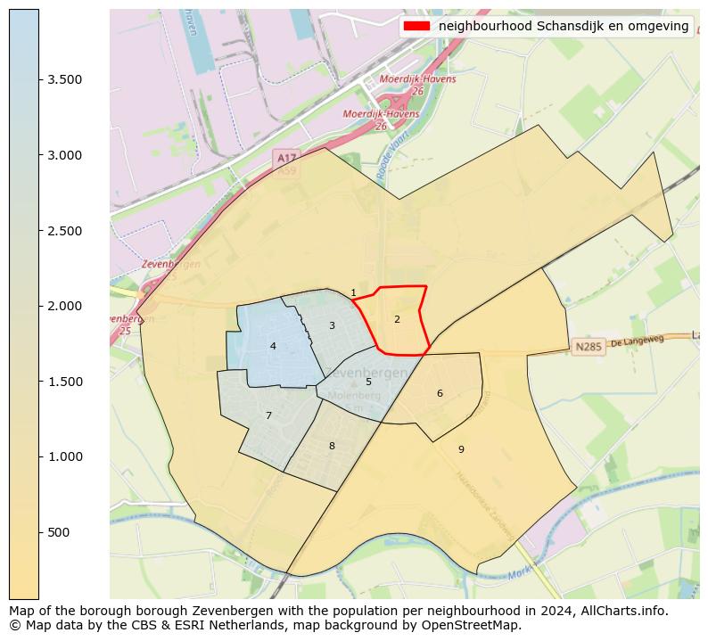 Image of the neighbourhood Schansdijk en omgeving at the map. This image is used as introduction to this page. This page shows a lot of information about the population in the neighbourhood Schansdijk en omgeving (such as the distribution by age groups of the residents, the composition of households, whether inhabitants are natives or Dutch with an immigration background, data about the houses (numbers, types, price development, use, type of property, ...) and more (car ownership, energy consumption, ...) based on open data from the Dutch Central Bureau of Statistics and various other sources!