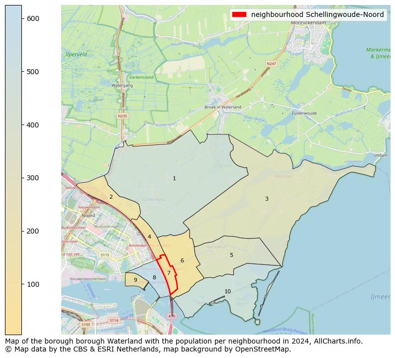 Image of the neighbourhood Schellingwoude-Noord at the map. This image is used as introduction to this page. This page shows a lot of information about the population in the neighbourhood Schellingwoude-Noord (such as the distribution by age groups of the residents, the composition of households, whether inhabitants are natives or Dutch with an immigration background, data about the houses (numbers, types, price development, use, type of property, ...) and more (car ownership, energy consumption, ...) based on open data from the Dutch Central Bureau of Statistics and various other sources!