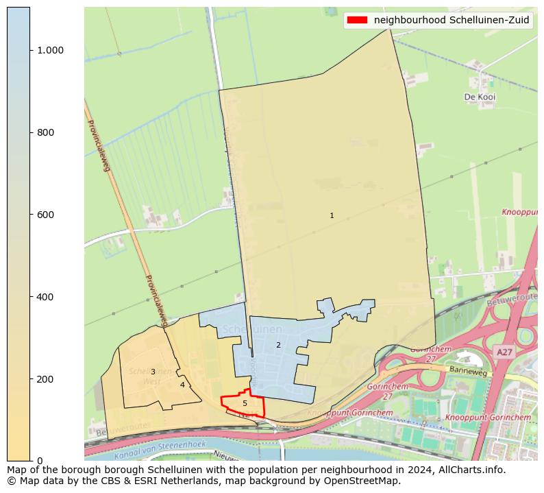 Image of the neighbourhood Schelluinen-Zuid at the map. This image is used as introduction to this page. This page shows a lot of information about the population in the neighbourhood Schelluinen-Zuid (such as the distribution by age groups of the residents, the composition of households, whether inhabitants are natives or Dutch with an immigration background, data about the houses (numbers, types, price development, use, type of property, ...) and more (car ownership, energy consumption, ...) based on open data from the Dutch Central Bureau of Statistics and various other sources!