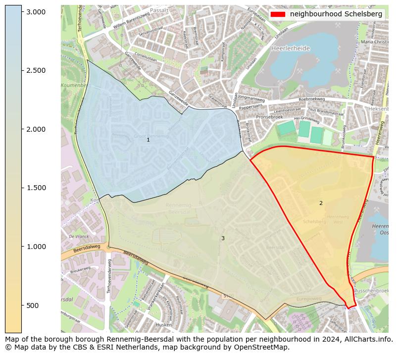 Image of the neighbourhood Schelsberg at the map. This image is used as introduction to this page. This page shows a lot of information about the population in the neighbourhood Schelsberg (such as the distribution by age groups of the residents, the composition of households, whether inhabitants are natives or Dutch with an immigration background, data about the houses (numbers, types, price development, use, type of property, ...) and more (car ownership, energy consumption, ...) based on open data from the Dutch Central Bureau of Statistics and various other sources!