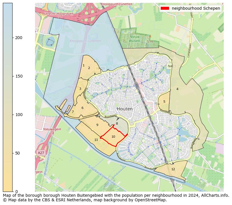 Image of the neighbourhood Schepen at the map. This image is used as introduction to this page. This page shows a lot of information about the population in the neighbourhood Schepen (such as the distribution by age groups of the residents, the composition of households, whether inhabitants are natives or Dutch with an immigration background, data about the houses (numbers, types, price development, use, type of property, ...) and more (car ownership, energy consumption, ...) based on open data from the Dutch Central Bureau of Statistics and various other sources!