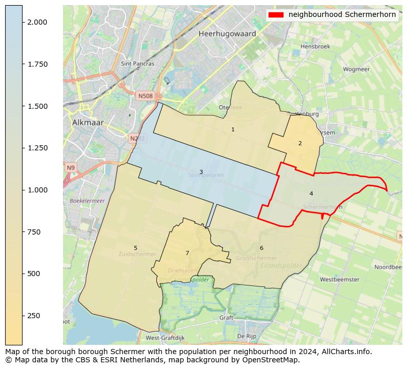 Image of the neighbourhood Schermerhorn at the map. This image is used as introduction to this page. This page shows a lot of information about the population in the neighbourhood Schermerhorn (such as the distribution by age groups of the residents, the composition of households, whether inhabitants are natives or Dutch with an immigration background, data about the houses (numbers, types, price development, use, type of property, ...) and more (car ownership, energy consumption, ...) based on open data from the Dutch Central Bureau of Statistics and various other sources!