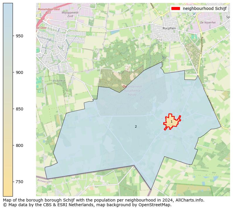 Image of the neighbourhood Schijf at the map. This image is used as introduction to this page. This page shows a lot of information about the population in the neighbourhood Schijf (such as the distribution by age groups of the residents, the composition of households, whether inhabitants are natives or Dutch with an immigration background, data about the houses (numbers, types, price development, use, type of property, ...) and more (car ownership, energy consumption, ...) based on open data from the Dutch Central Bureau of Statistics and various other sources!