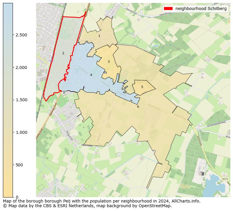 Image of the neighbourhood Schilberg at the map. This image is used as introduction to this page. This page shows a lot of information about the population in the neighbourhood Schilberg (such as the distribution by age groups of the residents, the composition of households, whether inhabitants are natives or Dutch with an immigration background, data about the houses (numbers, types, price development, use, type of property, ...) and more (car ownership, energy consumption, ...) based on open data from the Dutch Central Bureau of Statistics and various other sources!