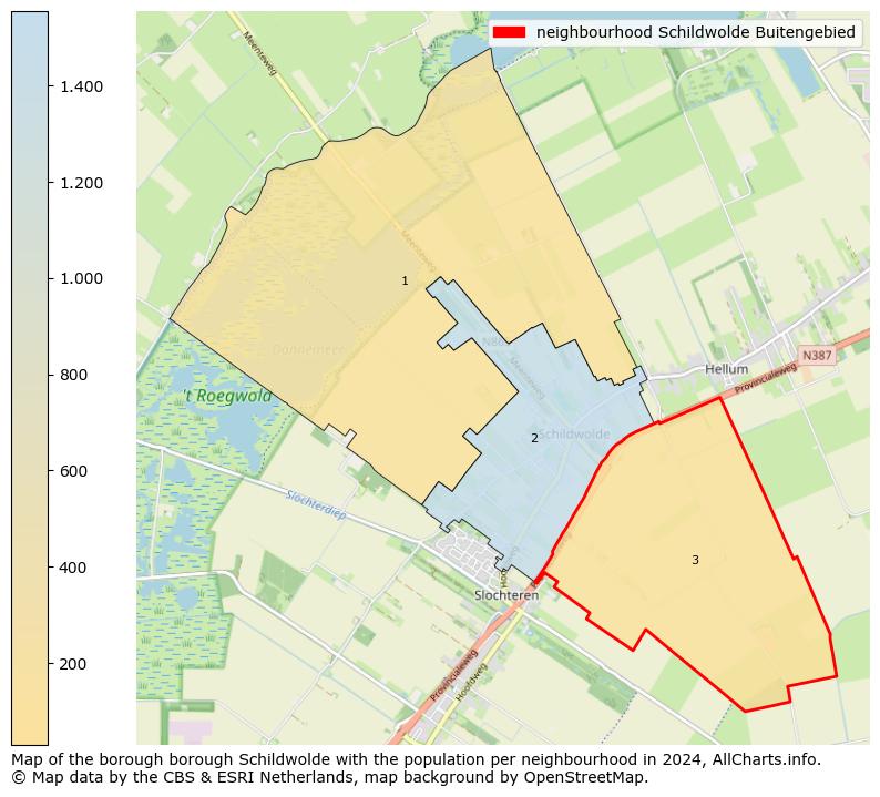 Image of the neighbourhood Schildwolde Buitengebied at the map. This image is used as introduction to this page. This page shows a lot of information about the population in the neighbourhood Schildwolde Buitengebied (such as the distribution by age groups of the residents, the composition of households, whether inhabitants are natives or Dutch with an immigration background, data about the houses (numbers, types, price development, use, type of property, ...) and more (car ownership, energy consumption, ...) based on open data from the Dutch Central Bureau of Statistics and various other sources!