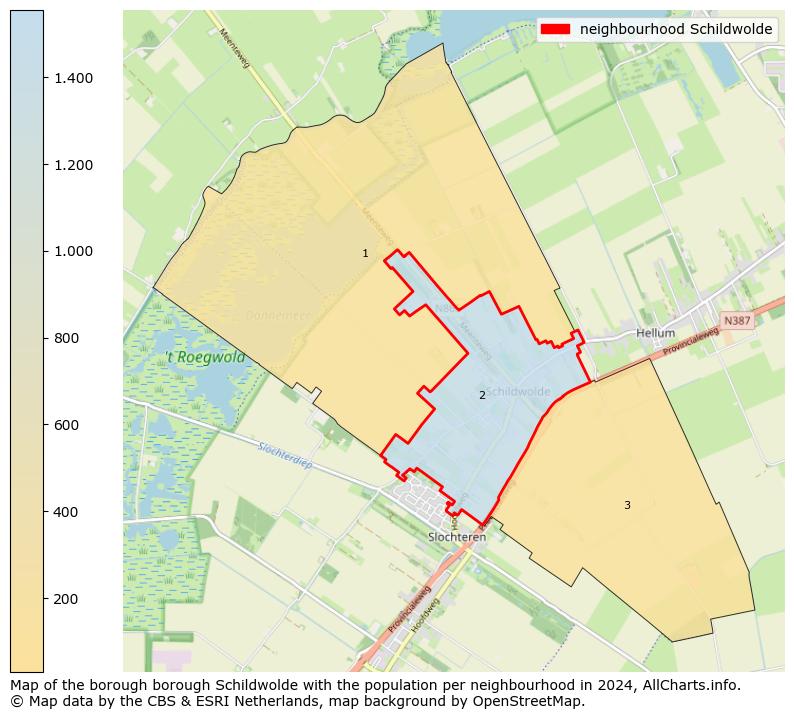 Image of the neighbourhood Schildwolde at the map. This image is used as introduction to this page. This page shows a lot of information about the population in the neighbourhood Schildwolde (such as the distribution by age groups of the residents, the composition of households, whether inhabitants are natives or Dutch with an immigration background, data about the houses (numbers, types, price development, use, type of property, ...) and more (car ownership, energy consumption, ...) based on open data from the Dutch Central Bureau of Statistics and various other sources!