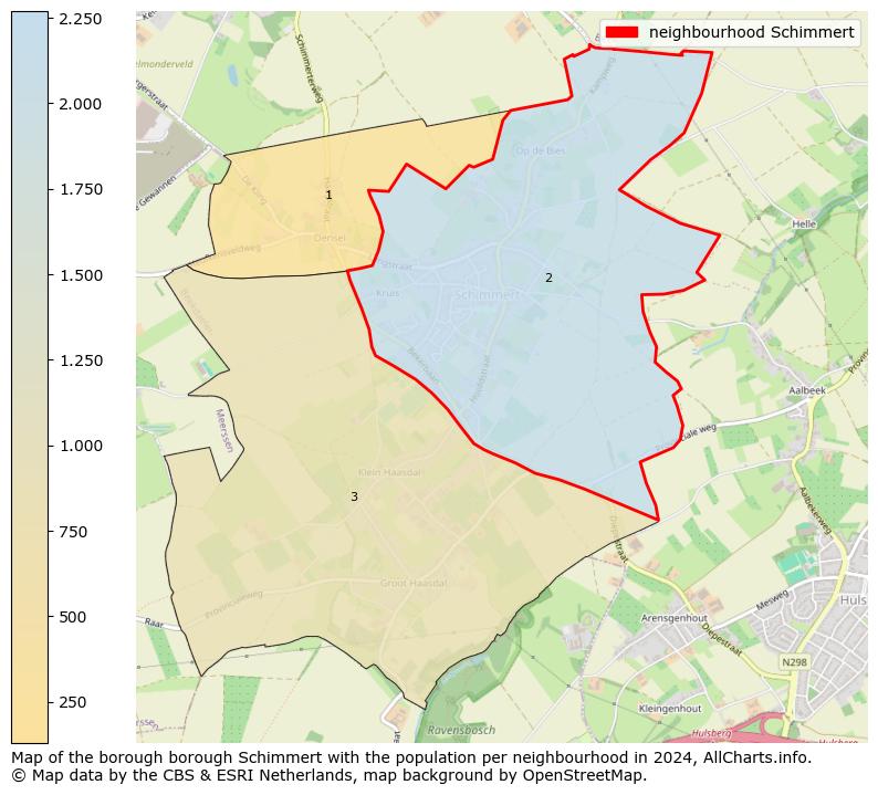 Image of the neighbourhood Schimmert at the map. This image is used as introduction to this page. This page shows a lot of information about the population in the neighbourhood Schimmert (such as the distribution by age groups of the residents, the composition of households, whether inhabitants are natives or Dutch with an immigration background, data about the houses (numbers, types, price development, use, type of property, ...) and more (car ownership, energy consumption, ...) based on open data from the Dutch Central Bureau of Statistics and various other sources!