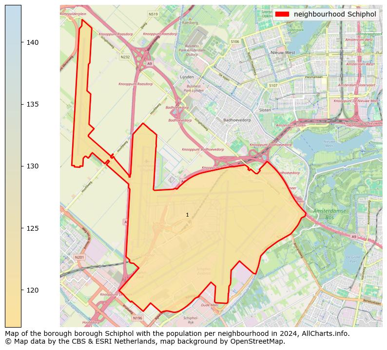 Image of the neighbourhood Schiphol at the map. This image is used as introduction to this page. This page shows a lot of information about the population in the neighbourhood Schiphol (such as the distribution by age groups of the residents, the composition of households, whether inhabitants are natives or Dutch with an immigration background, data about the houses (numbers, types, price development, use, type of property, ...) and more (car ownership, energy consumption, ...) based on open data from the Dutch Central Bureau of Statistics and various other sources!