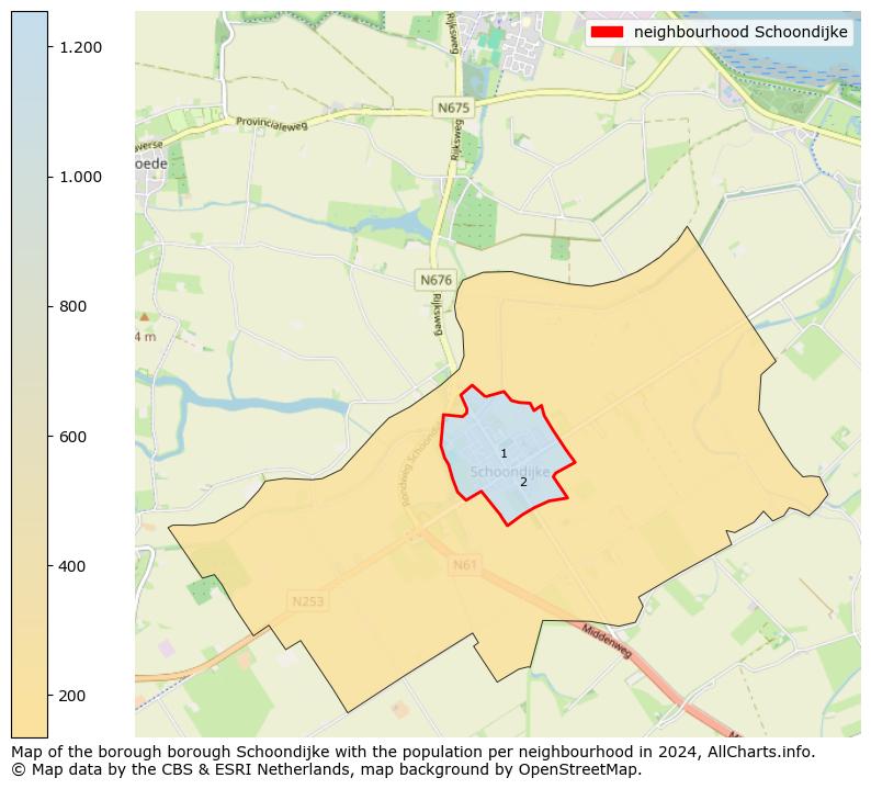 Image of the neighbourhood Schoondijke at the map. This image is used as introduction to this page. This page shows a lot of information about the population in the neighbourhood Schoondijke (such as the distribution by age groups of the residents, the composition of households, whether inhabitants are natives or Dutch with an immigration background, data about the houses (numbers, types, price development, use, type of property, ...) and more (car ownership, energy consumption, ...) based on open data from the Dutch Central Bureau of Statistics and various other sources!