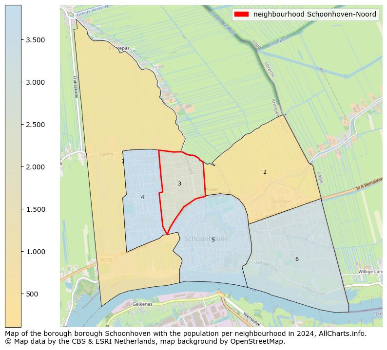 Image of the neighbourhood Schoonhoven-Noord at the map. This image is used as introduction to this page. This page shows a lot of information about the population in the neighbourhood Schoonhoven-Noord (such as the distribution by age groups of the residents, the composition of households, whether inhabitants are natives or Dutch with an immigration background, data about the houses (numbers, types, price development, use, type of property, ...) and more (car ownership, energy consumption, ...) based on open data from the Dutch Central Bureau of Statistics and various other sources!