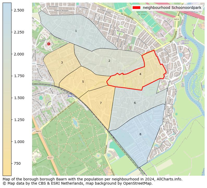 Image of the neighbourhood Schoonoordpark at the map. This image is used as introduction to this page. This page shows a lot of information about the population in the neighbourhood Schoonoordpark (such as the distribution by age groups of the residents, the composition of households, whether inhabitants are natives or Dutch with an immigration background, data about the houses (numbers, types, price development, use, type of property, ...) and more (car ownership, energy consumption, ...) based on open data from the Dutch Central Bureau of Statistics and various other sources!