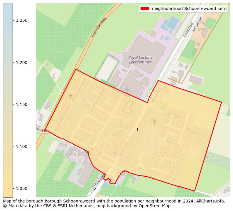 Image of the neighbourhood Schoonrewoerd kern at the map. This image is used as introduction to this page. This page shows a lot of information about the population in the neighbourhood Schoonrewoerd kern (such as the distribution by age groups of the residents, the composition of households, whether inhabitants are natives or Dutch with an immigration background, data about the houses (numbers, types, price development, use, type of property, ...) and more (car ownership, energy consumption, ...) based on open data from the Dutch Central Bureau of Statistics and various other sources!