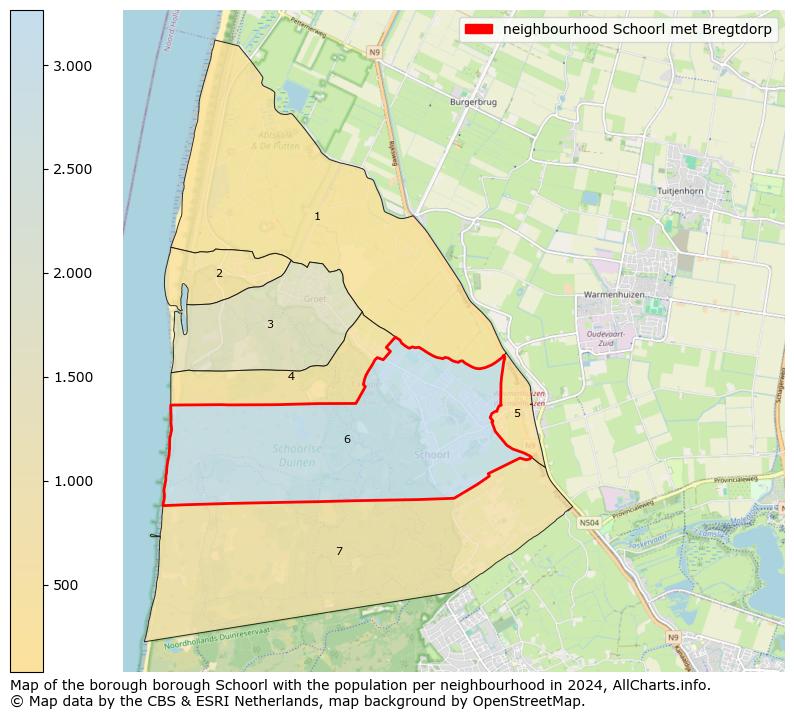 Image of the neighbourhood Schoorl met Bregtdorp at the map. This image is used as introduction to this page. This page shows a lot of information about the population in the neighbourhood Schoorl met Bregtdorp (such as the distribution by age groups of the residents, the composition of households, whether inhabitants are natives or Dutch with an immigration background, data about the houses (numbers, types, price development, use, type of property, ...) and more (car ownership, energy consumption, ...) based on open data from the Dutch Central Bureau of Statistics and various other sources!