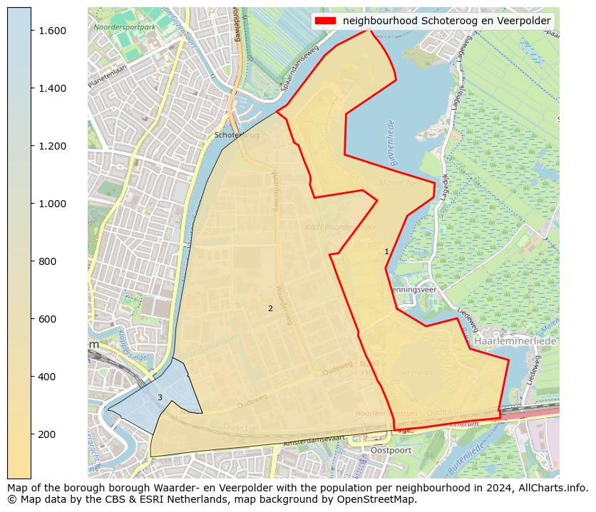 Image of the neighbourhood Schoteroog en Veerpolder at the map. This image is used as introduction to this page. This page shows a lot of information about the population in the neighbourhood Schoteroog en Veerpolder (such as the distribution by age groups of the residents, the composition of households, whether inhabitants are natives or Dutch with an immigration background, data about the houses (numbers, types, price development, use, type of property, ...) and more (car ownership, energy consumption, ...) based on open data from the Dutch Central Bureau of Statistics and various other sources!