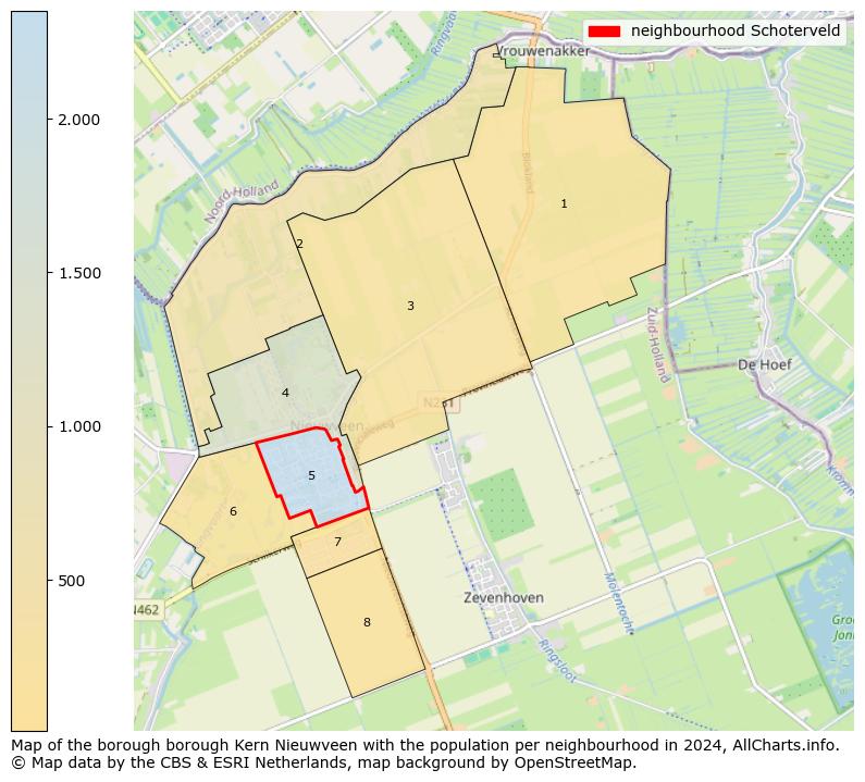 Image of the neighbourhood Schoterveld at the map. This image is used as introduction to this page. This page shows a lot of information about the population in the neighbourhood Schoterveld (such as the distribution by age groups of the residents, the composition of households, whether inhabitants are natives or Dutch with an immigration background, data about the houses (numbers, types, price development, use, type of property, ...) and more (car ownership, energy consumption, ...) based on open data from the Dutch Central Bureau of Statistics and various other sources!