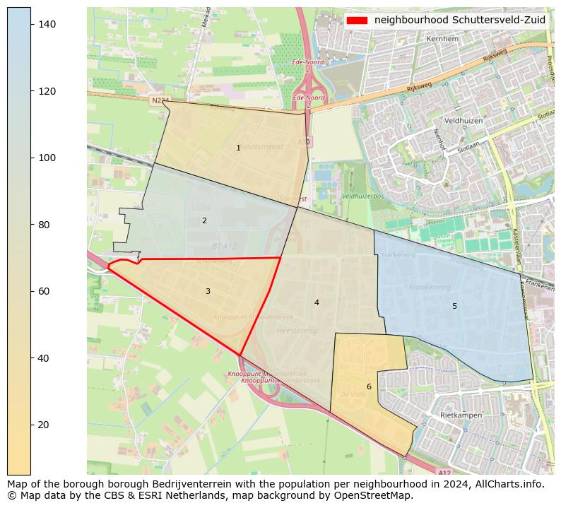 Image of the neighbourhood Schuttersveld-Zuid at the map. This image is used as introduction to this page. This page shows a lot of information about the population in the neighbourhood Schuttersveld-Zuid (such as the distribution by age groups of the residents, the composition of households, whether inhabitants are natives or Dutch with an immigration background, data about the houses (numbers, types, price development, use, type of property, ...) and more (car ownership, energy consumption, ...) based on open data from the Dutch Central Bureau of Statistics and various other sources!