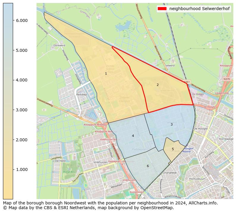 Image of the neighbourhood Selwerderhof at the map. This image is used as introduction to this page. This page shows a lot of information about the population in the neighbourhood Selwerderhof (such as the distribution by age groups of the residents, the composition of households, whether inhabitants are natives or Dutch with an immigration background, data about the houses (numbers, types, price development, use, type of property, ...) and more (car ownership, energy consumption, ...) based on open data from the Dutch Central Bureau of Statistics and various other sources!