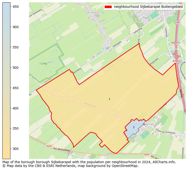 Image of the neighbourhood Sijbekarspel Buitengebied at the map. This image is used as introduction to this page. This page shows a lot of information about the population in the neighbourhood Sijbekarspel Buitengebied (such as the distribution by age groups of the residents, the composition of households, whether inhabitants are natives or Dutch with an immigration background, data about the houses (numbers, types, price development, use, type of property, ...) and more (car ownership, energy consumption, ...) based on open data from the Dutch Central Bureau of Statistics and various other sources!