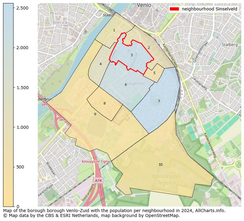 Image of the neighbourhood Sinselveld at the map. This image is used as introduction to this page. This page shows a lot of information about the population in the neighbourhood Sinselveld (such as the distribution by age groups of the residents, the composition of households, whether inhabitants are natives or Dutch with an immigration background, data about the houses (numbers, types, price development, use, type of property, ...) and more (car ownership, energy consumption, ...) based on open data from the Dutch Central Bureau of Statistics and various other sources!