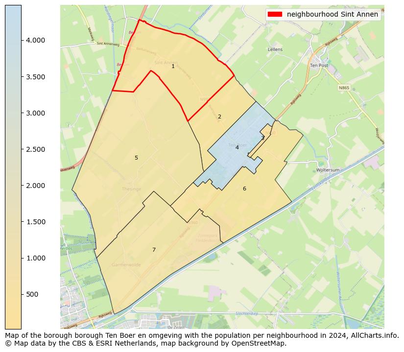 Image of the neighbourhood Sint Annen at the map. This image is used as introduction to this page. This page shows a lot of information about the population in the neighbourhood Sint Annen (such as the distribution by age groups of the residents, the composition of households, whether inhabitants are natives or Dutch with an immigration background, data about the houses (numbers, types, price development, use, type of property, ...) and more (car ownership, energy consumption, ...) based on open data from the Dutch Central Bureau of Statistics and various other sources!