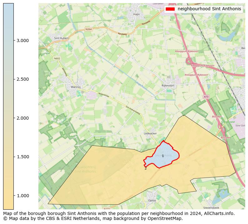 Image of the neighbourhood Sint Anthonis at the map. This image is used as introduction to this page. This page shows a lot of information about the population in the neighbourhood Sint Anthonis (such as the distribution by age groups of the residents, the composition of households, whether inhabitants are natives or Dutch with an immigration background, data about the houses (numbers, types, price development, use, type of property, ...) and more (car ownership, energy consumption, ...) based on open data from the Dutch Central Bureau of Statistics and various other sources!